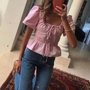 Ciao Lucia Ezio blouse baby pink
